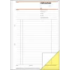 Formularz biznesowy Sigel SD015 A4 biały żółty 80 arkuszy