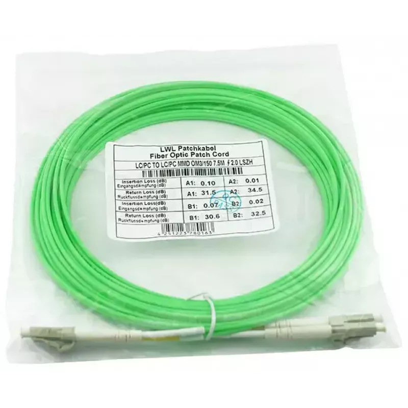 BlueOptics SFP3131GU1MK InfiniBand kabel światłowodowy 1 m LC zielony