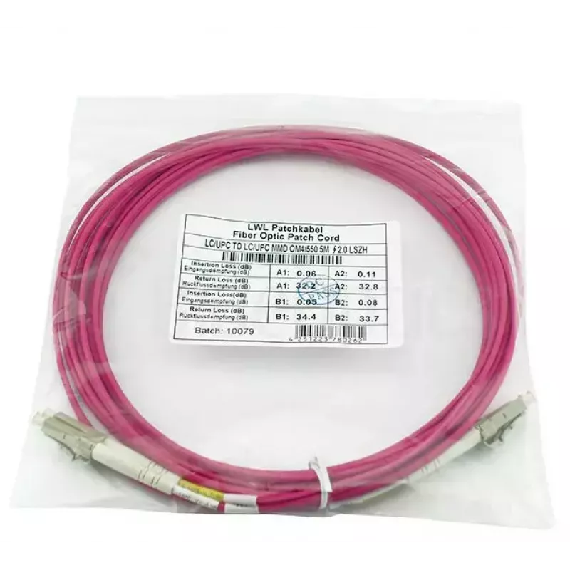 BlueOptics QK732A-BO kabel InfiniBand/światłowodowy 1 m LC fioletowy