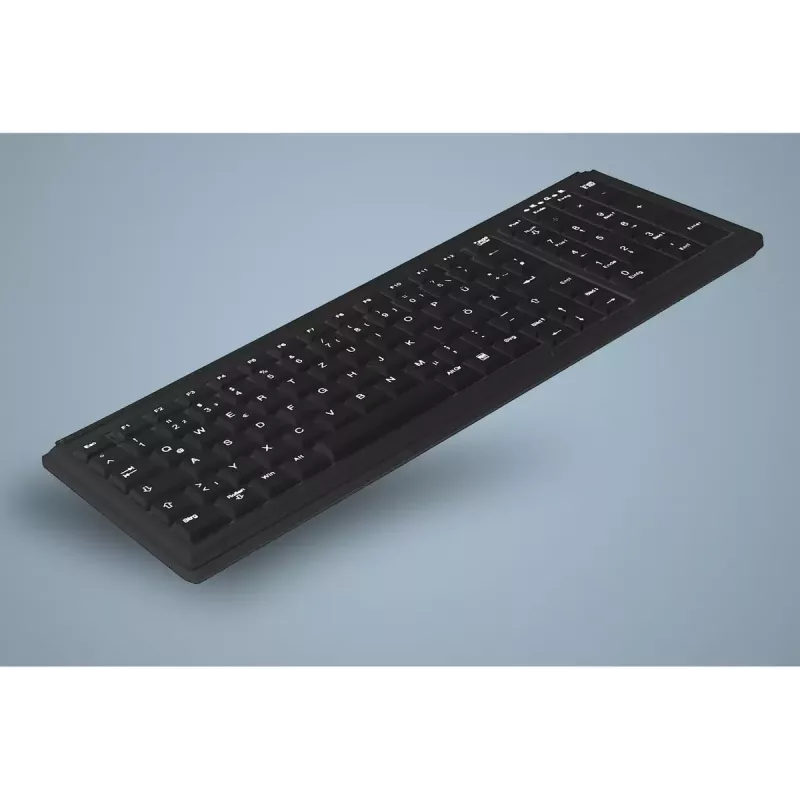 Contour Design Active Key AK-7000 klawiatura przemysłowa USB AZERTY francuska czarna