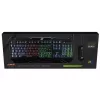MediaRange MRGS102 Klawiatura i mysz gamingowa USB QWERTZ Czarny RGB