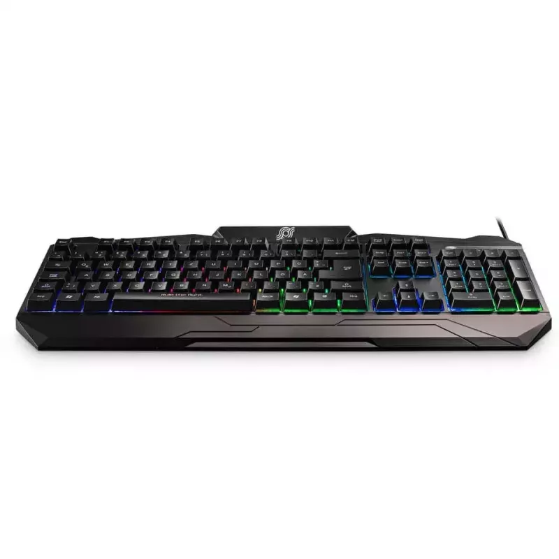 MediaRange MRGS102 Klawiatura i mysz gamingowa USB QWERTZ Czarny RGB