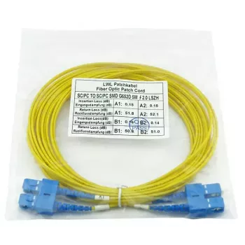 BlueOptics CAB-SMF-SC-SC-2-BO kabel światłowodowy InfiniBand 2 m SC SC G.657.A1