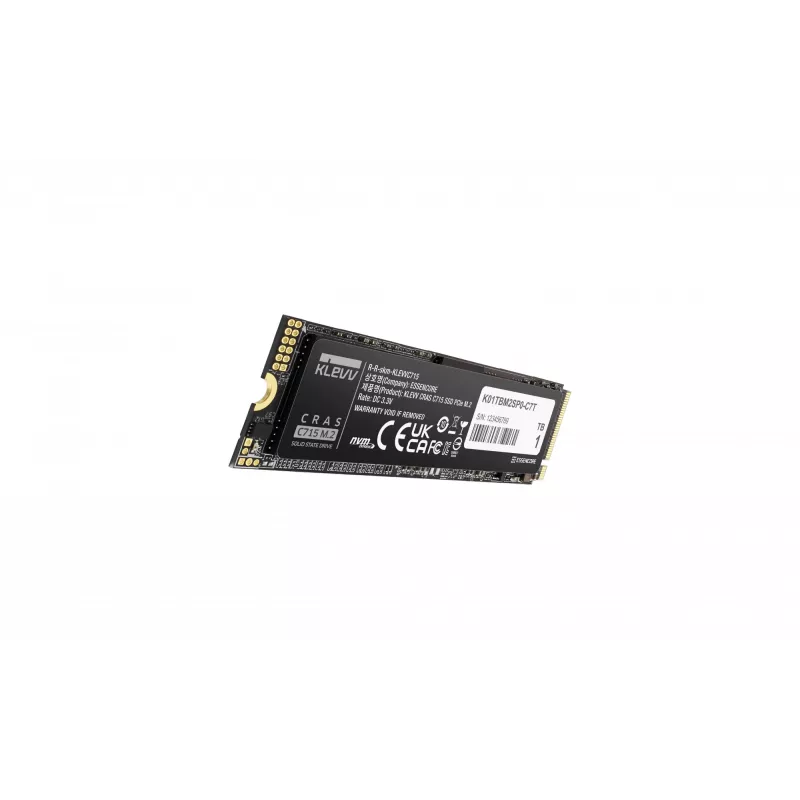 Dysk SSD KLEVV 1 TB M.2 2280 PCIe Gen3 NVMe K01TBM2SP0-C7T