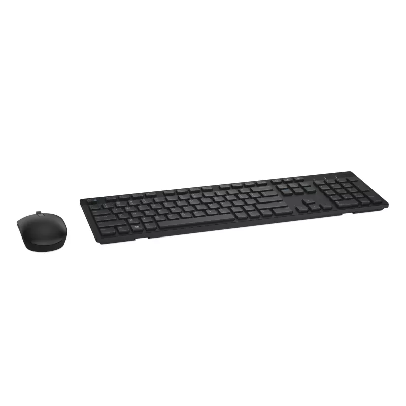 DELL KM636 klawiatura Mysz w zestawie Uniwersalne RF Wireless QWERTY UK International Czarny