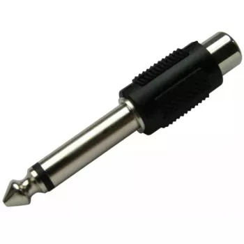 Przejściówka RCA Schwaiger KHA4010 533 6,3 mm czarna