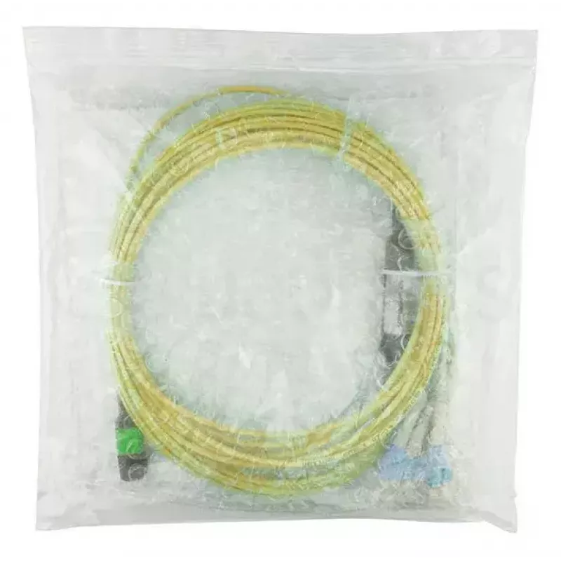 BlueOptics CBL-MPO12-4LC-SMF-5M-BO InfiniBand kabel światłowodowy MPO 4x LC 5m