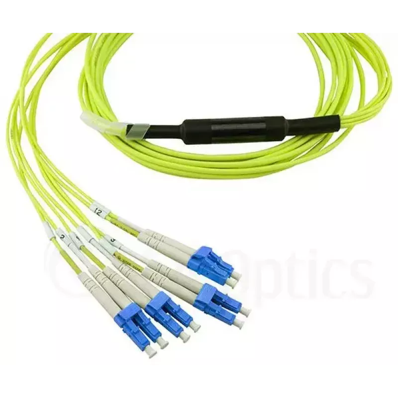 BlueOptics CBL-MPO12-4LC-SMF-5M-BO InfiniBand kabel światłowodowy MPO 4x LC 5m