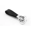 Brelok TROIKA KR8-02/LE Czarny Srebrny Skóra 31mm