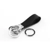 Brelok TROIKA KR8-02/LE Czarny Srebrny Skóra 31mm
