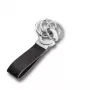 Brelok TROIKA KR8-02/LE Czarny Srebrny Skóra 31mm