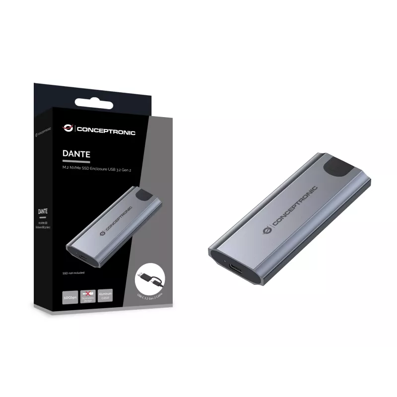 Conceptronic DANTE05G Obudowa na dysk SSD M.2 NVMe USB 3.2 Gen 2