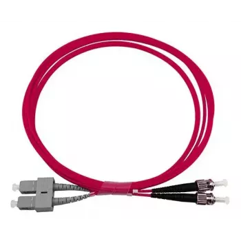 Kabel światłowodowy BlueOptics SFP3233FU0.5MK SC ST OM4 0,5 m magenta