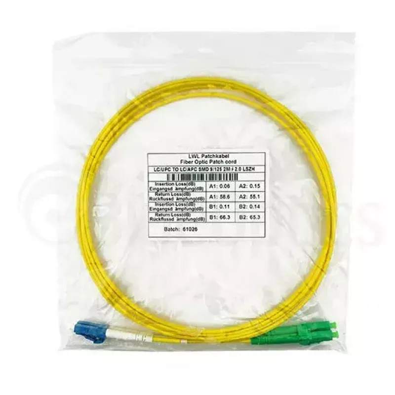 BlueOptics SFP3131BU3MS Kabel światłowodowy InfiniBand 3m LC żółty