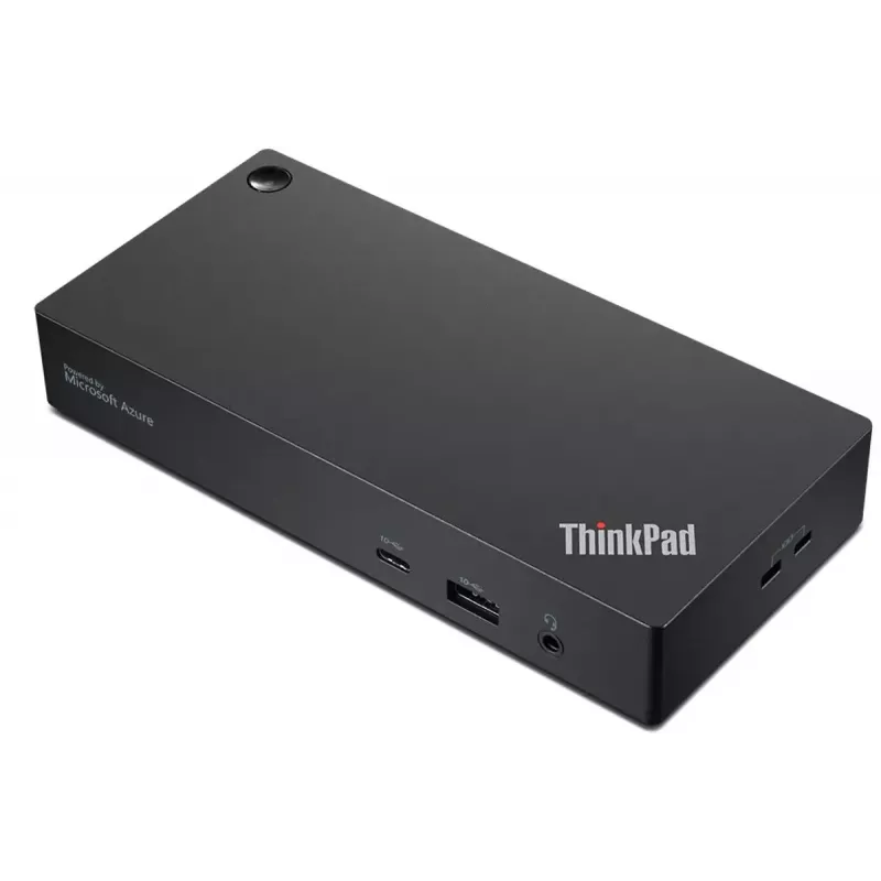 Lenovo 40B20135IT stacja dokująca/replikator portów do laptopa przewodowa USB 3.2 Gen 1 (3.1 Gen 1) Type-A + Type-C Czarna