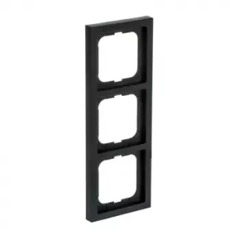 Busch-Jaeger panel zaślepiający/pokrywa przełącznika 1723-885K Czarny, termoplastyczny, bezśrubowy, 80×222×11 mm