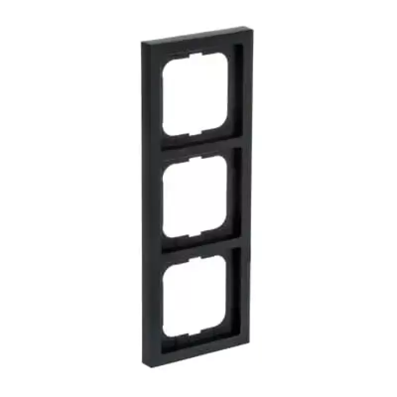 Busch-Jaeger panel zaślepiający/pokrywa przełącznika 1723-885K Czarny, termoplastyczny, bezśrubowy, 80×222×11 mm