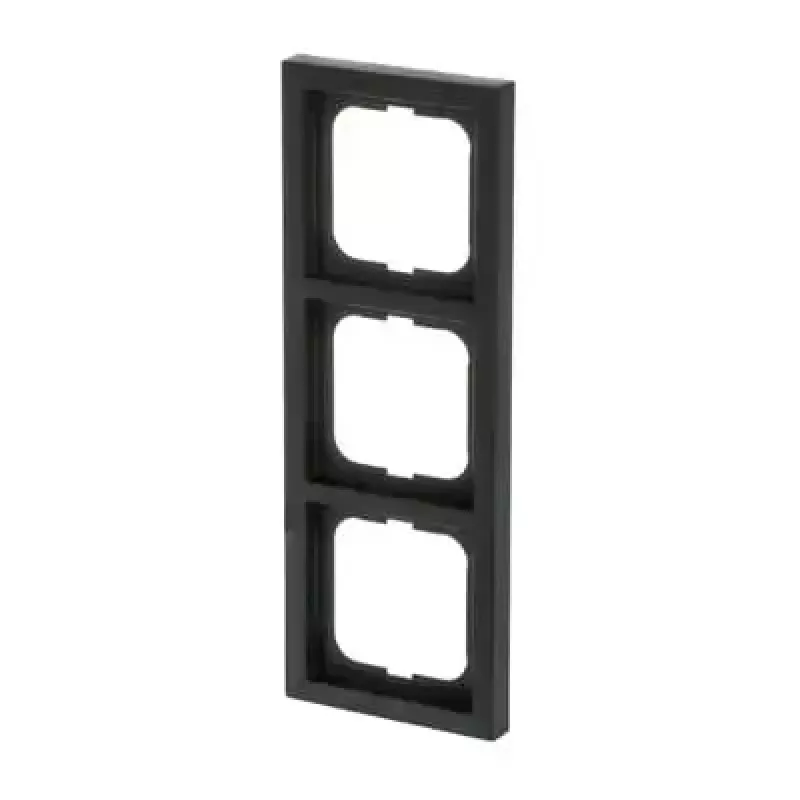 Busch-Jaeger panel zaślepiający/pokrywa przełącznika 1723-885K Czarny, termoplastyczny, bezśrubowy, 80×222×11 mm