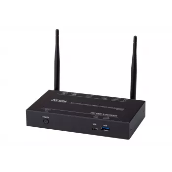 ATEN 4K Wireless Presentation Switch Quad View Desktop Czarny