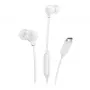 Słuchawki douszne Motorola EARBUDS3CSWHITE z przewodem, sterowaniem na kablu i mikrofonem