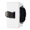 Gniazdo USB C Kindermann 7464000620 Czarno-Białe