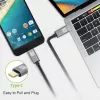 Techly USB 3.2 Gen 2 USB-C M/M kabel 1m Czarny, 1 m, USB B, USB C, USB 3.2 Gen 1 (3.1 Gen 1), 10 Gbit/s, Czarny