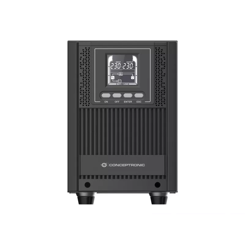 Conceptronic ZEUS52E2K 2000VA 1800W Online Tower UPS, IEC