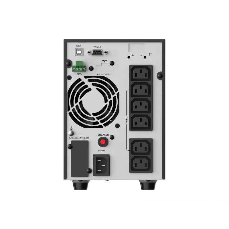 Conceptronic ZEUS52E2K 2000VA 1800W Online Tower UPS, IEC