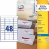 Etykieta samoprzylepna Avery J4791-25 Zaokrąglony prostokąt