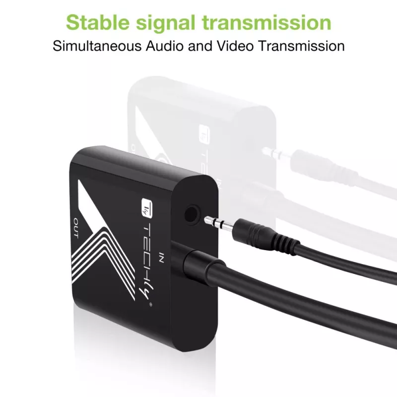 Przejściówka Techly HDMI na VGA z gniazdem audio