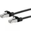 Kabel sieciowy Schwaiger CKB6025 053 RJ-45 Cat6 2.5 m Czarny