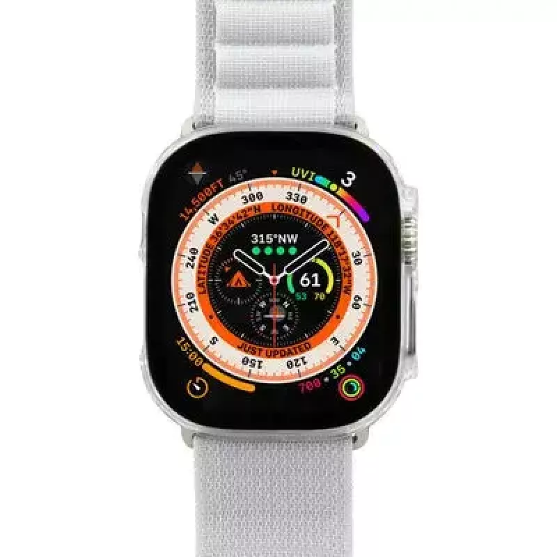 Etui LAUT Shield przezroczyste szkło poliwęglan Smartwatch