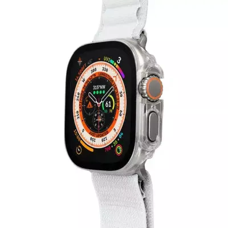 Etui LAUT Shield przezroczyste szkło poliwęglan Smartwatch