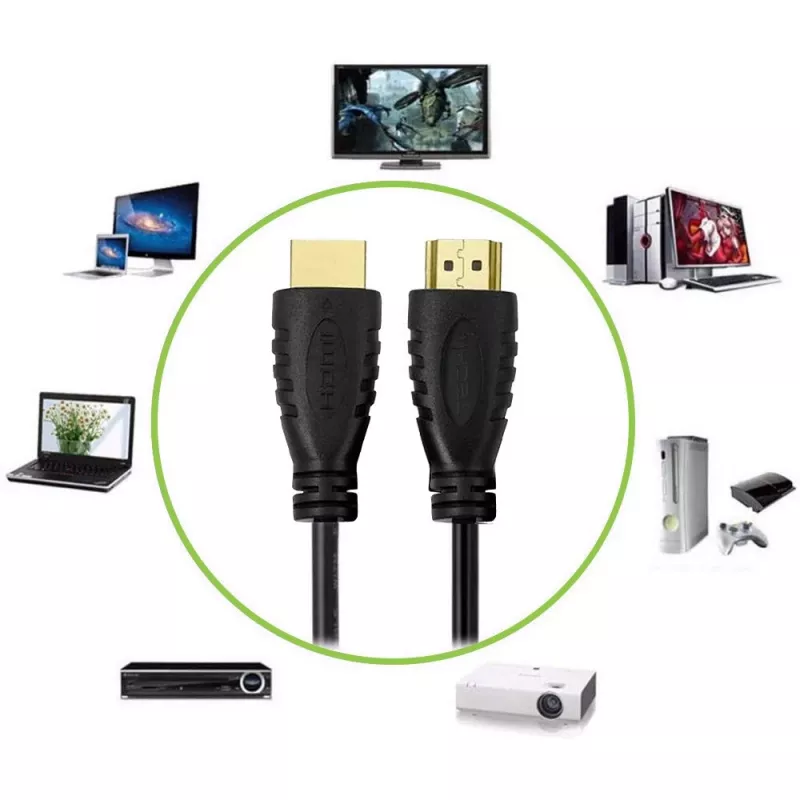 Kabel Techly HDMI 2.0 A/A M/M 0,5 m czarny ICOC HDMI2-4-005