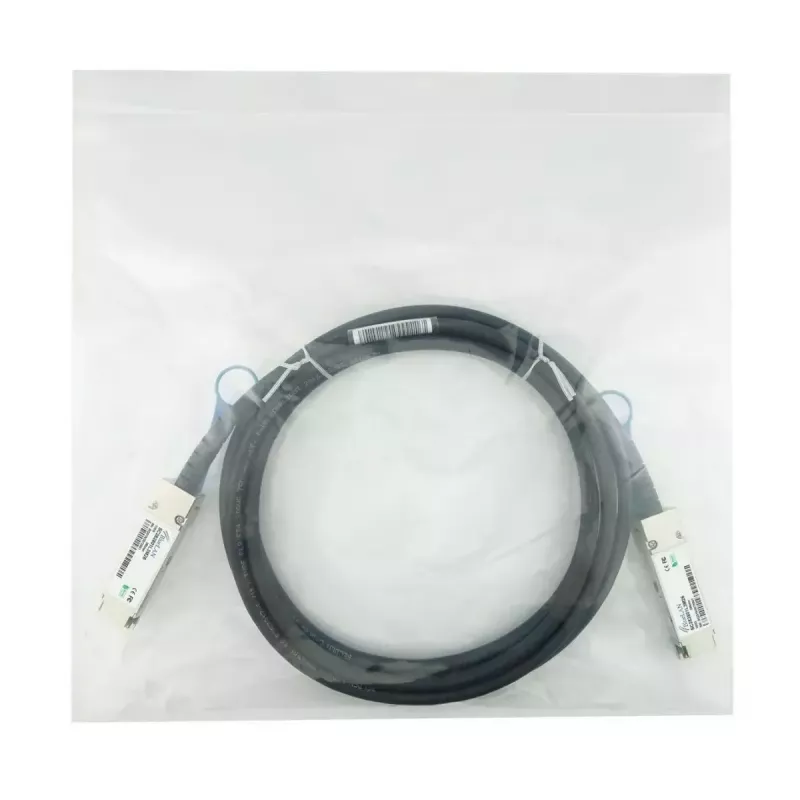 DAC kabel BlueOptics DAC-QSFP-100G-0.5M-BL 0.5m QSFP28 Męski/Męski