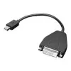 Adapter do monitora Lenovo 03X6574 — kompatybilny adapter do urządzeń Lenovo, akcesorium do podłączania wyświetlacza