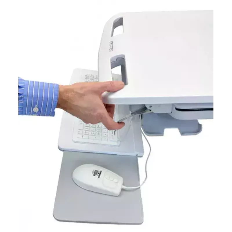 Wózek multimedialny Ergotron StyleView Aluminiowy Szary Biały