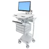 Multimedialny wózek Ergotron StyleView Aluminium szary biały