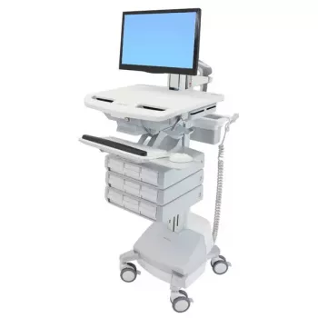 Multimedialny wózek Ergotron StyleView Aluminium szary biały
