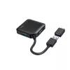 Hama USB Hub, 4 porty, USB 3.2 Gen 1, 5 Gbit/s, z adapterem USB-C