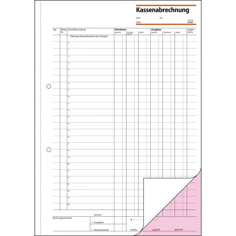 Papier do ksiąg rachunkowych Sigel KG425