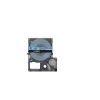 Taśma etykietująca Epson LK-6LBJ Czarna Niebieska Termotransferowa 2,4 cm