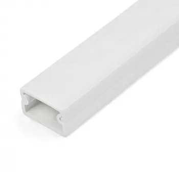 StarTech.com Solid kabel Management Raceway with Adhesive Tape & Cover, 3/4 inch(19mm)W x 3/8 inch(11mm)H - 3ft(1m) length, PVC sieciowy/Power Cord Hider/Wall Wire Duct, Max 6 Cables, UL Listed