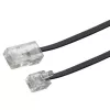 Kabel sieciowy Schwaiger 6,0 m RJ-11 - RJ-45 6 m czarny