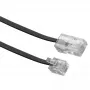 Kabel sieciowy Schwaiger 6,0 m RJ-11 - RJ-45 6 m czarny
