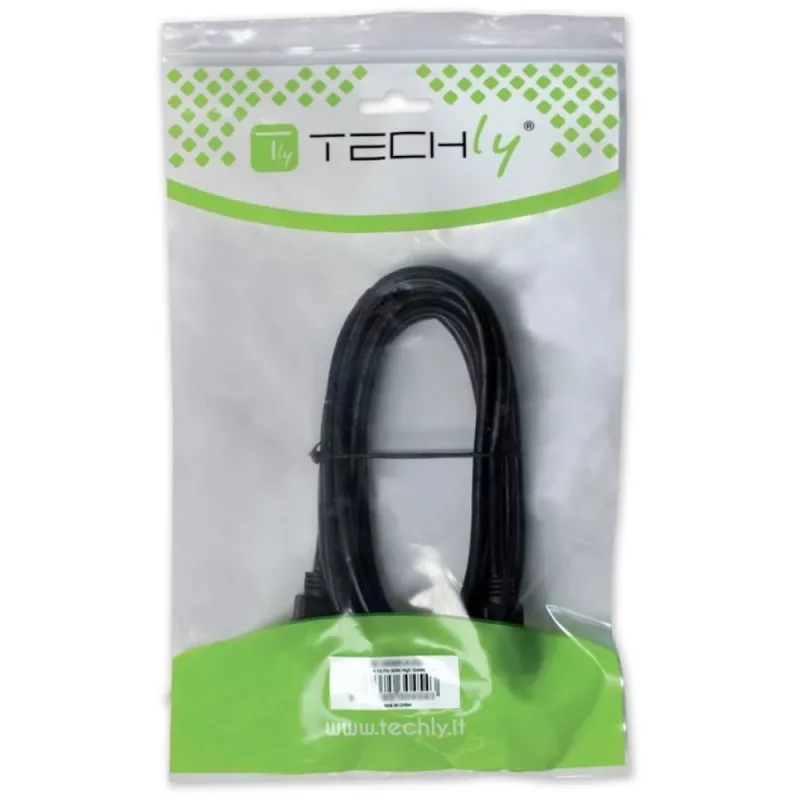 Techly USB 2.0 Kabel A męski / B męski kątowy 1m ICOC U-AB-10-ANG