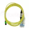 BlueOptics CBL-MPO12-4LC-SMF-1M InfiniBand kabel światłowodowy MPO 4x LC 1m