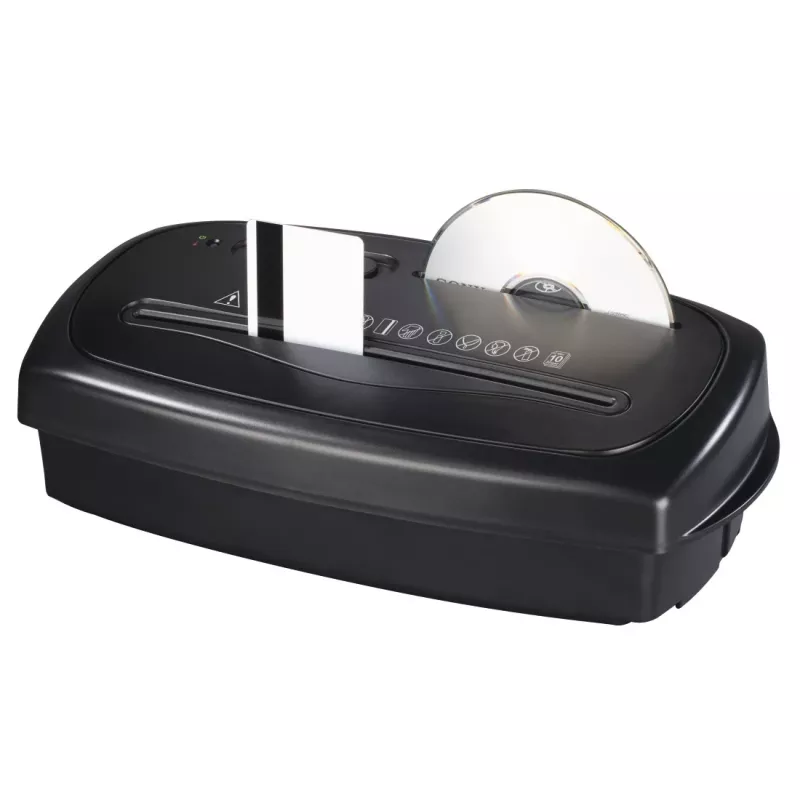 Hama Home X10CD niszczarka do papieru niszczenie krzyżowe 72 dB 22 cm Czarny