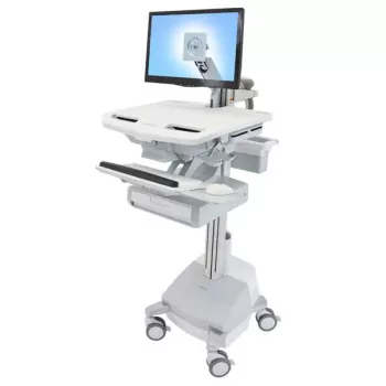 Multimedialny wózek Ergotron StyleView Aluminium szary biały