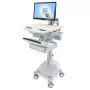 Multimedialny wózek Ergotron StyleView Aluminium szary biały